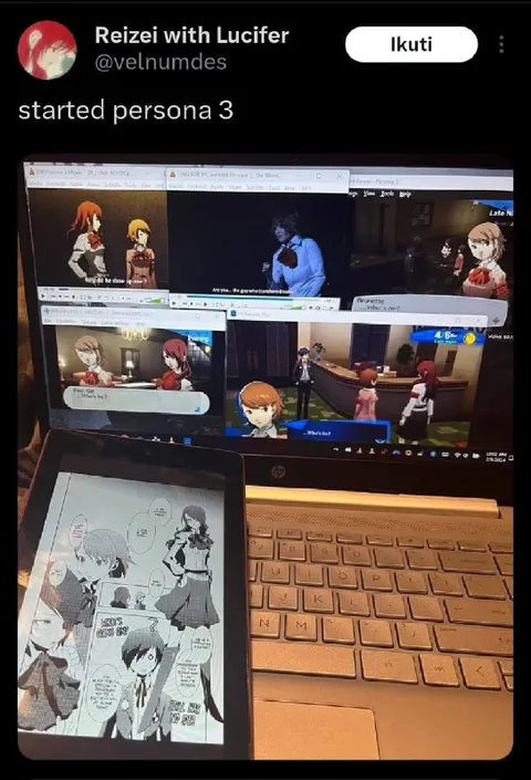 Started Persona 3