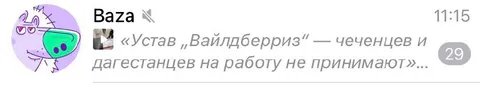 Устав Wildberries не принимает чеченцев