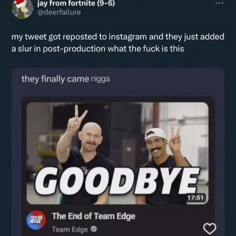 Goodbye Team Edge