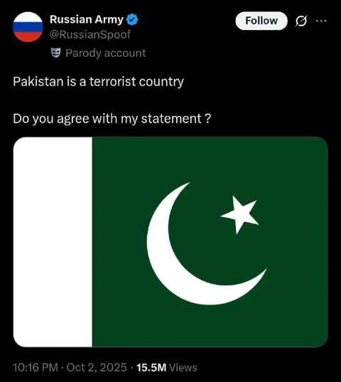 Pakistan Agrees With the Statement