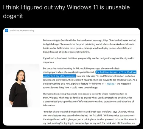 Windows 11 Is Unusable Dogshit