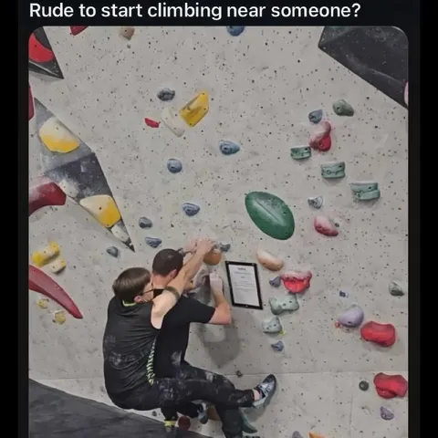 Rude to Start Climbing Nearby