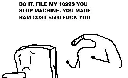 File My 1099s, Slop Machine