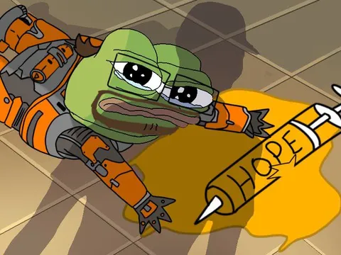 Pepe Clinging to Hope
