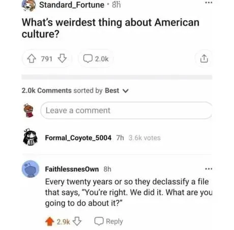 We Did It, What Now?