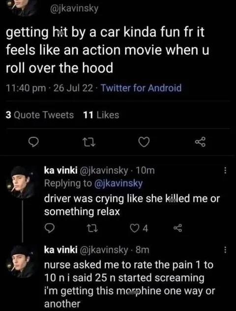 Car Accident for Morphine