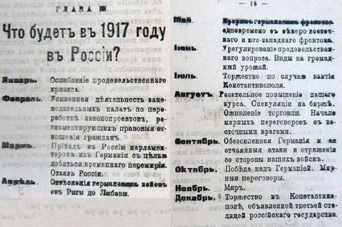 Что будет в 1917 году
