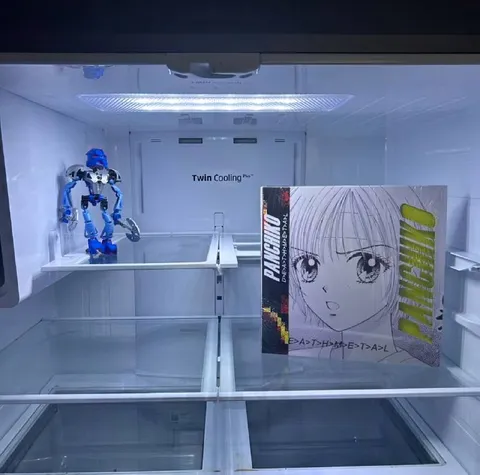 Robot Guards Mysterious Manga