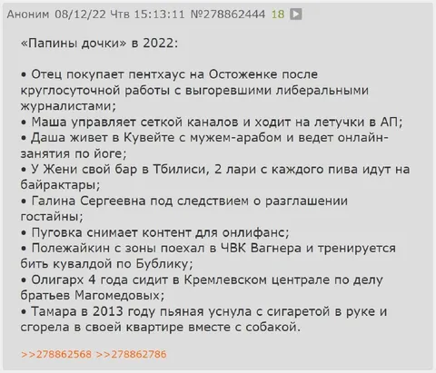 Папины дочки в 2022