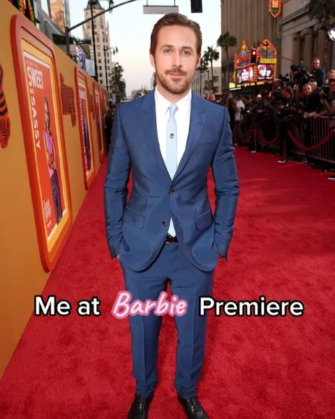 Ryan Gosling at Barbie Premiere