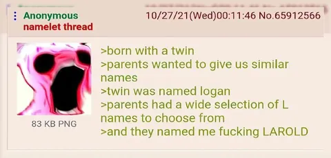 The Twin Named Larold