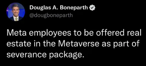 Meta Metaverse Severance Package