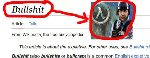 Wikipedia Bullshit Article