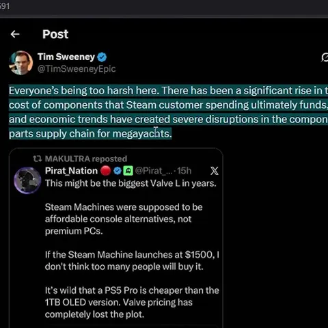 Steam pricing defense ends abruptly
