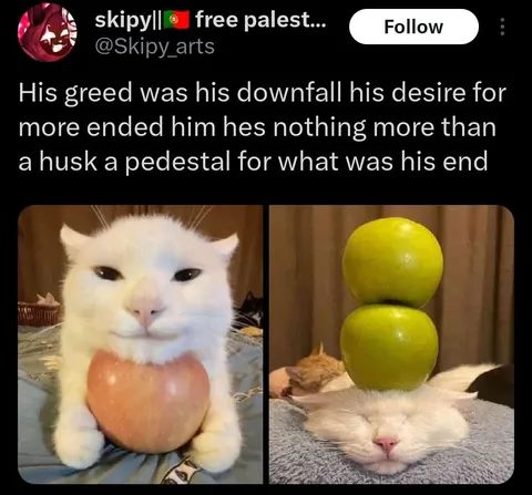The Cat's Greedful Downfall