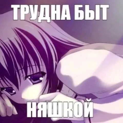 Трудна быт няшкой