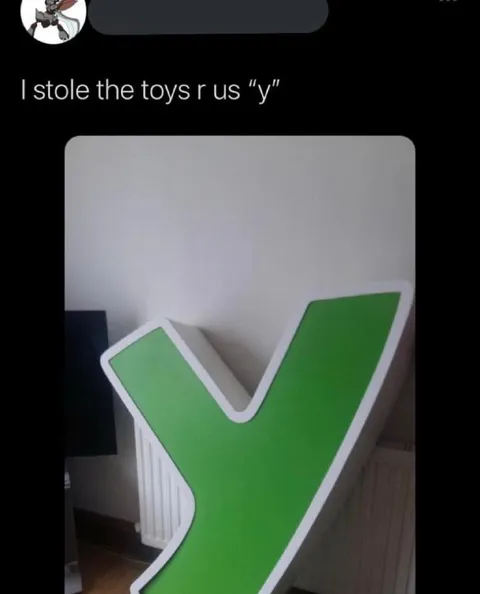 Stolen Toys “R” Us Y