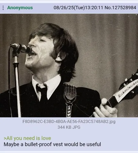 All You Need Is Love, Maybe Armor