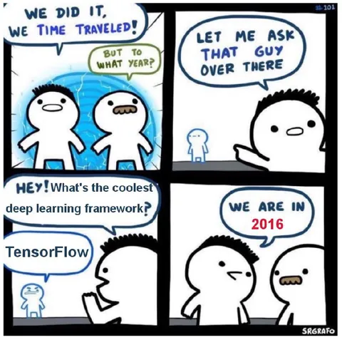 Time Travelers Ask About TensorFlow