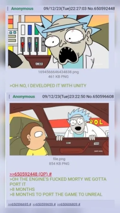 Rick Has to Port the Game