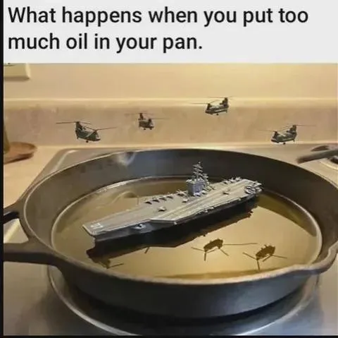 Too Much Oil in the Pan