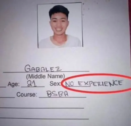 No Experience as Sex