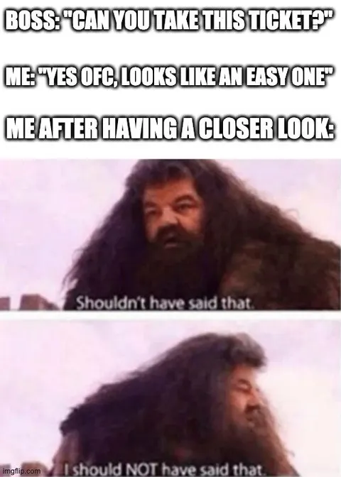 Hagrid Shouldn't Have Said That