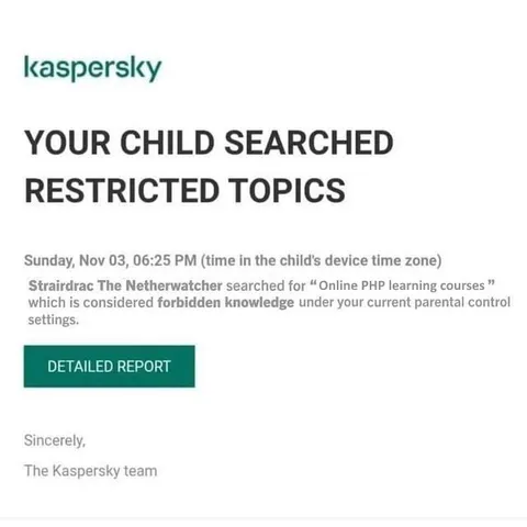 Child Searched Forbidden Knowledge