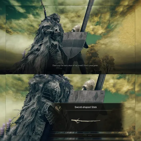 Sword-Shaped Stick Prize