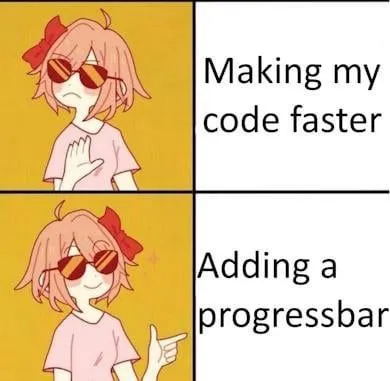 Making Code Faster with Progress Bar