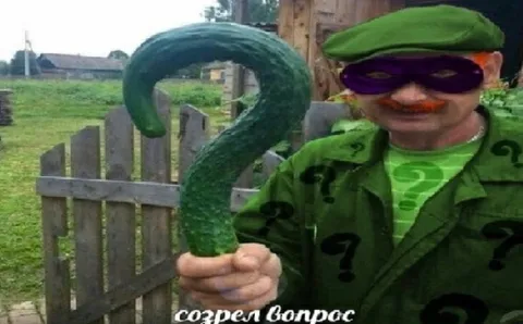 Созрел вопрос