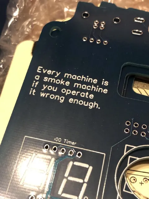 Every Machine Is a Smoke Machine