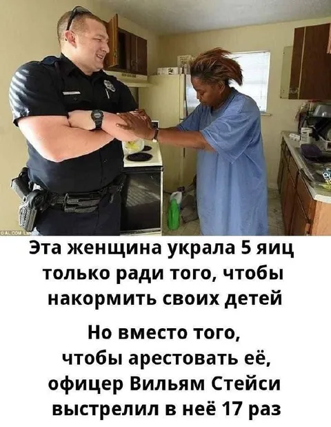 Украла яйца и получила 17 выстрелов