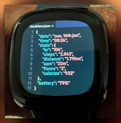 Smartwatch Shows Suspicious Stats