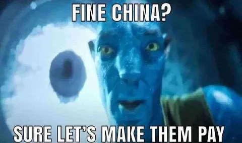 Fine China Make Them Pay