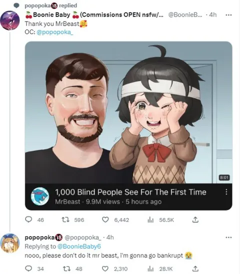 MrBeast Makes Everyone See