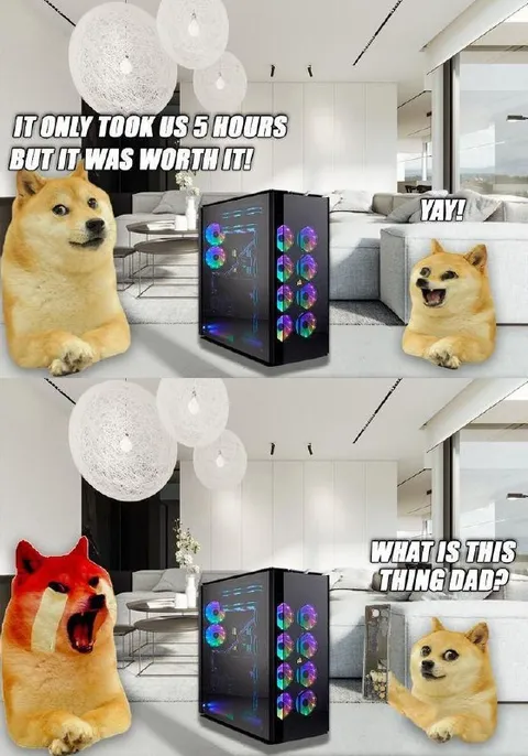 Five Hours Building a PC