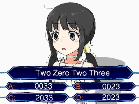 Two Zero Two Three Quiz