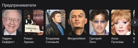 Предприниматели на подборку