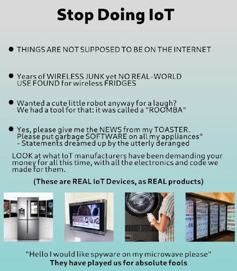 Stop Doing IoT