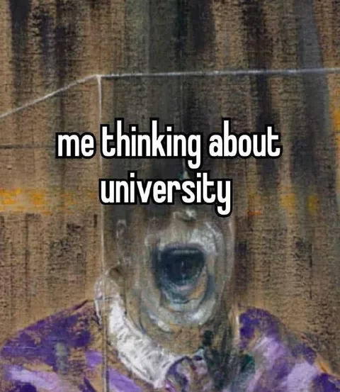 Me Thinking About University