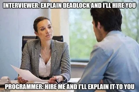 Programmer Explains Deadlock