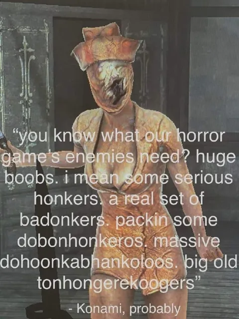 Horror Game Enemies Need Huge Boobs