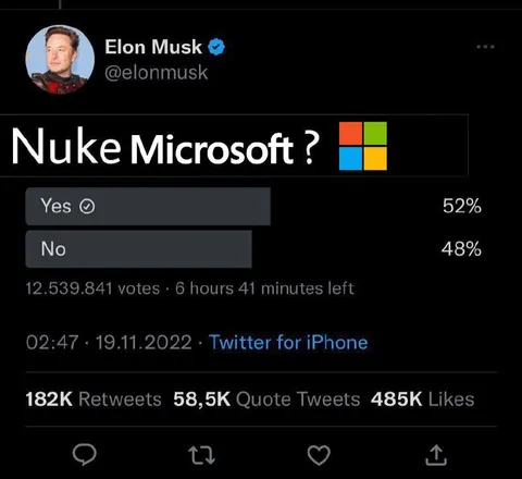 Nuke Microsoft Poll