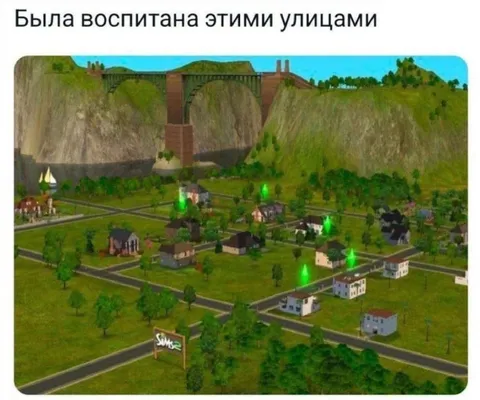 Воспитана улицами The Sims