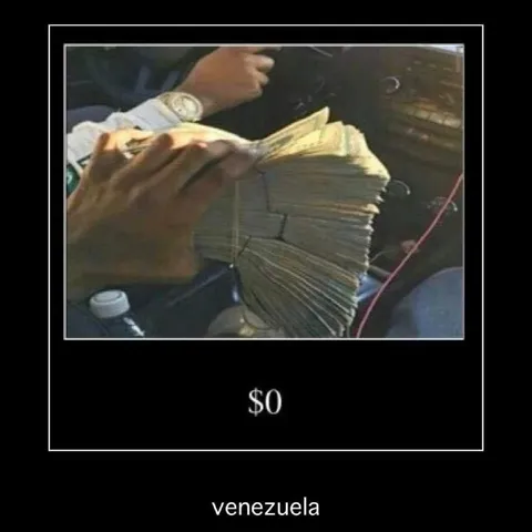 Venezuela Has No Money