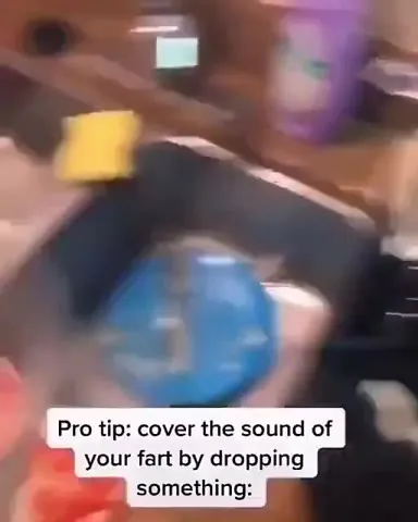Cover Your Fart with a Loud Drop