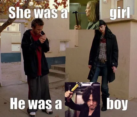 She Was a Girl He Was a Boy