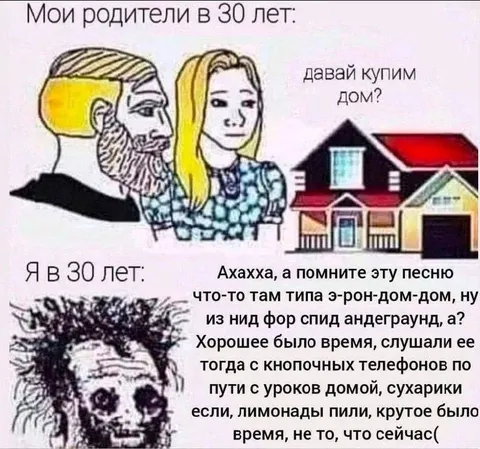 Мои родители и я в 30 лет