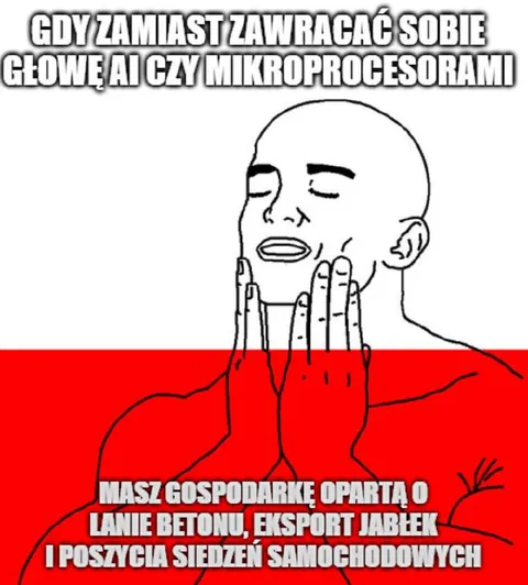 Gospodarka bez AI i mikroprocesorów